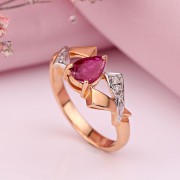 Золотое кольцо. Рубины и Бриллианты