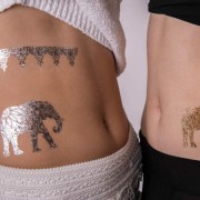 Metallic Tatto Indien