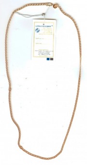 Russian red gold Chain Rombo 2 55