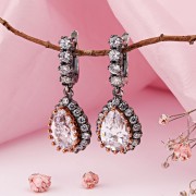 Silberohrringe mit Zirkonia