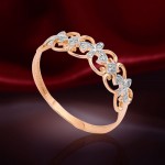 Goldring mit Brillanten