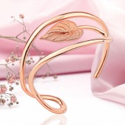 CHERVONA RUTA Vergoldetes Silberarmband 