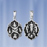 Russische Ikone, Silber