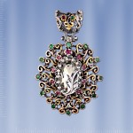 Anhaenger Russische Silberschmuck