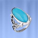 Ring mit Tuerkis Silber 