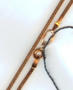 Russian red gold Chain Panzir 55