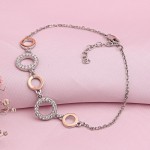 Armband aus 925er Sterlingsilber mit Gold und Zirkonia in Deutschland