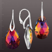 Set mit Kristiallen von Swarovski® 