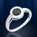 Ring mit Fianiten Silber