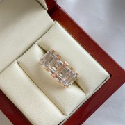 Silberring mit Zirkonia "Apheleia"