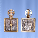 Russische Ikone aus Silber