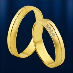 Обручальное золотое кольцо