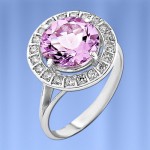 Silberring mit Amethyst 