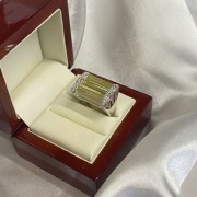 Silberring "Exclusiv". Zirkonia