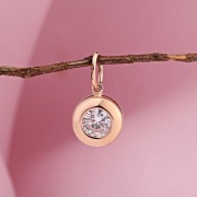 Anhänger 585 Russisches Gold in Deutschland Zirkonia