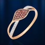  Goldring mit Brillanten