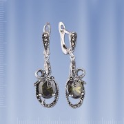 Earring russian sterling silver