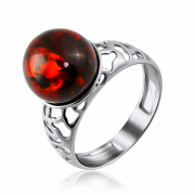 Silberring mit Bernstein in Deutschland kaufen