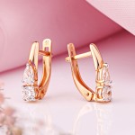 Goldohrringe SOKOLOV mit Swarovski® Zirkonia 