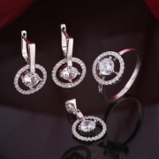 Silberset mit Fianiten