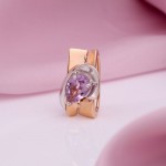  Russisches Goldschmuck mit Amethyst 