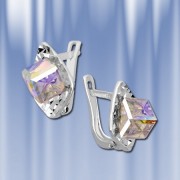 Ohrringe aus 925er Silber mit Zirkonia