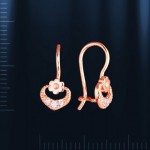 Серьги золотые детские