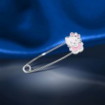 Серебряная булавка "Hello Kitty"
