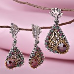 Russische Silberschmuck. Silberset