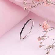 Gianni Lazzaro Goldring mit Saphir Weißgold 585