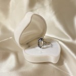 Silberring "Mystik". Quarz