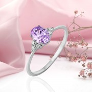 Silberring mit Zirkonia