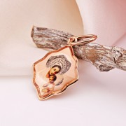 Goldikone Ikonenanhänger Rotgold 585