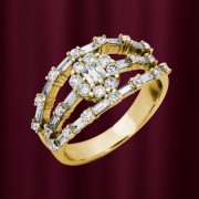 Gianni Lazzaro Jewellery Золотое кольцо с бриллиантами