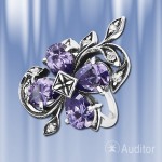 Ring aus Sterling Silber mit Amethyst