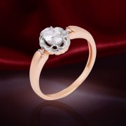 Ring mit Fianiten Silber