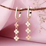 Золотые серьги без камней