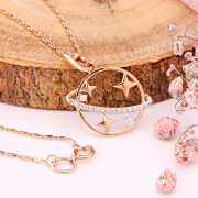 Collier aus russischem Gold 585