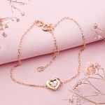 Купить Браслет с бриллиантами Красное золото 585