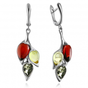 Silberohrhänger 925º mit Bernstein in Deutschland kaufen