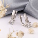 Silberohrringe Swarovski® Zirkonia kaufen SOKOLOV