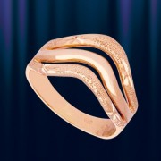 Russische Ring Rotgold