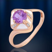 Silberring mit Alexit & Fianiten