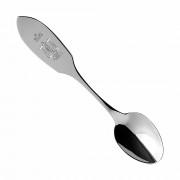 Детская серебряная ложка "На зубок"