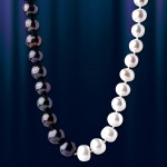Жемчужное (черно-белое) ожерелье
