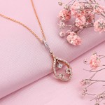 Goldcollier mit Diamanten "Inspiration"