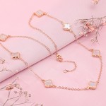 Золотое колье с перламутром ⌀ 6 мм купить