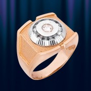 Herrenring russisches Gold 585