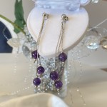 Silberohrhaenger mit Amethyst