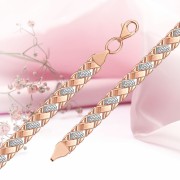 Gold Armband Damen russisches Gold 585°